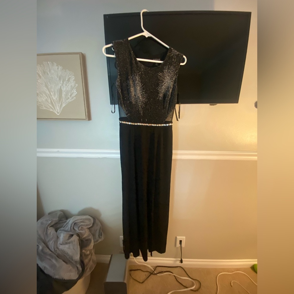 Black sparkly dress